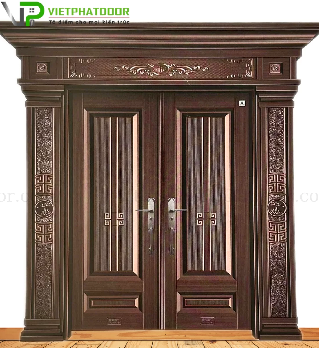 CỬA THÉP VÂN GỖ VP - LUXURY