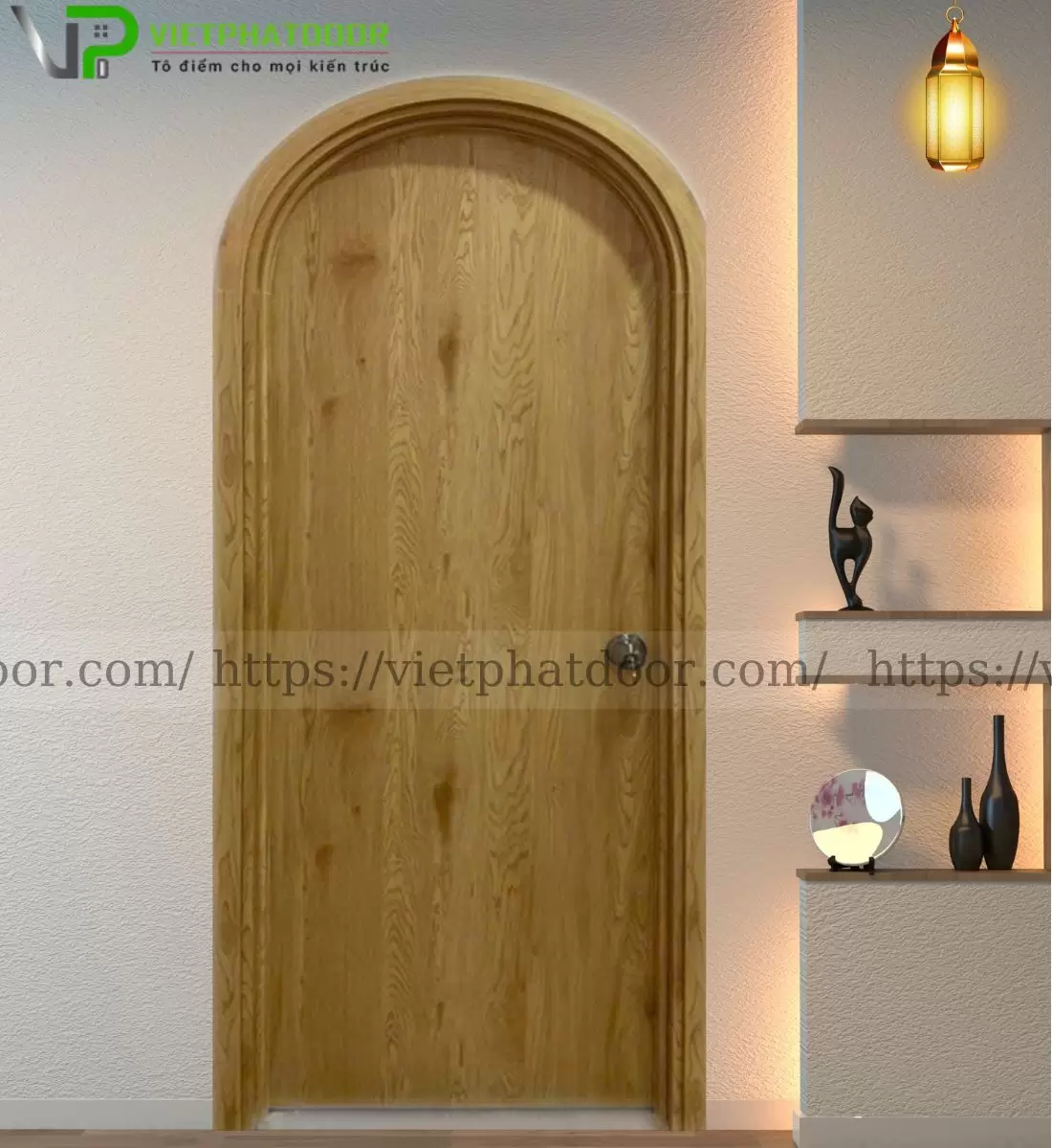 CỬA VÒM NHỰA COMPOSITE E15 - PHẴNG