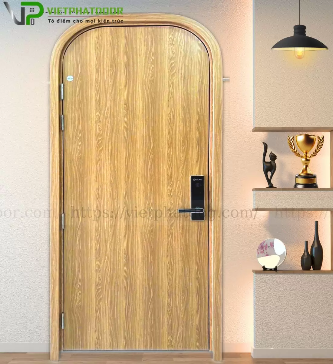 CỬA VÒM NHỰA GIẢ GỖ COMPOSITE VPB06 - BASIC